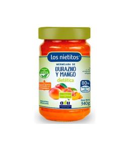 Mermelada Los Nietitos duraz-mango diet. 340gr