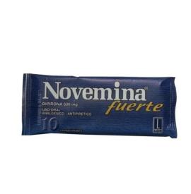 Novemina fuerte 10 comprimidos.