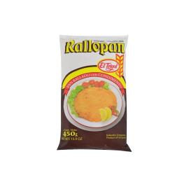 Pan rallado Rallopan c/condimento 450gr
