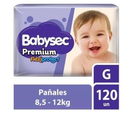 Pañales Babysec premium G x120