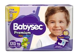Pañales Babysec premium Super XXG x96