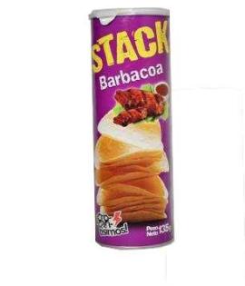 Papas chips Stack barbacoa 135gr