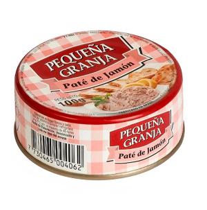 Paté de jamón Pequeña Granja 100gr
