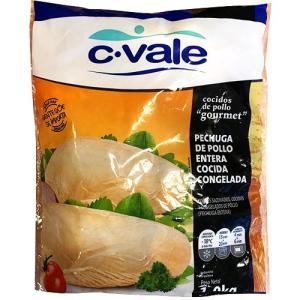 Pechuga de pollo C.Vale entera cocida 1kg
