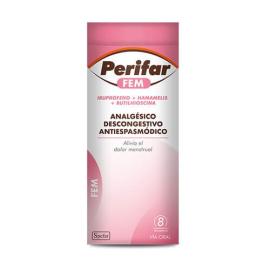 Perifar fem 8 comprimidos.