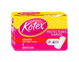 Protector diario Kotex esencial x20