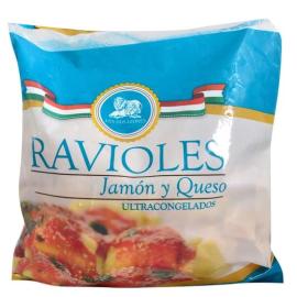 Ravioles de jamón y queso Los dos Leones 2kg