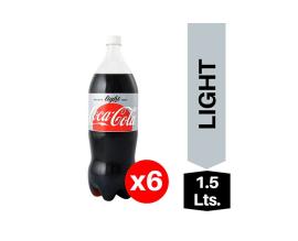 Refresco Coca Cola light 6 bot x1.5lt