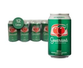 Refresco Guaraná Antartica zero 12 latas x350ml