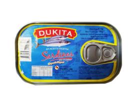 Sardinas Dukita en aceite vegetal 125gr