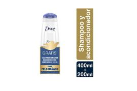 Shampoo Dove reconst.compl.400ml + acond 200ml