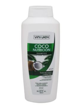 Shampoo Vini Lady coco nutrición 900ml