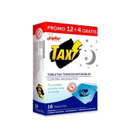 Tabletas Tax 12+4un
