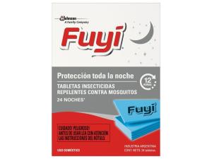 Tabletas Fuyi 24 noches x24un