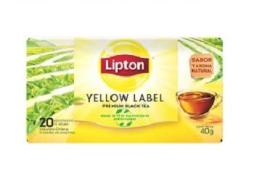 Té Lipton yellow label 20 saquitos