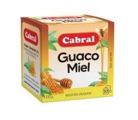 Té miel y guaco Cabral 10 saquitos