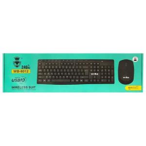 Teclado de computadora + mouse inalambrico Weibo