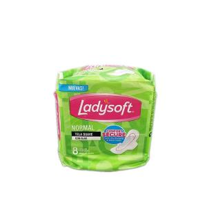 Toalla fem.Ladysoft norm t.sua c/alas x8 confort secure