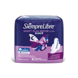 Toalla fem.Siempre Libre adaptplus noche&día x8
