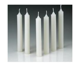 Vela blanca 16cm