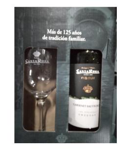 Vino Santa Rosa cab. sauvig. reserva + copa
