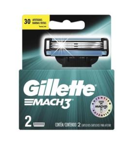repuesto Máq.afeitar Gillette Mach3 x2un